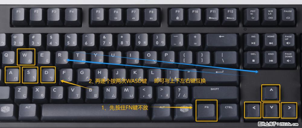 键盘，怎样把wasd键与上下左右方向键互换？ - 生活百科 - 常德生活社区 - 常德28生活网 changde.28life.net